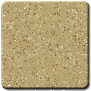 Light Brown with Sand White on Pebble Beach 1/8 Heavy Spread